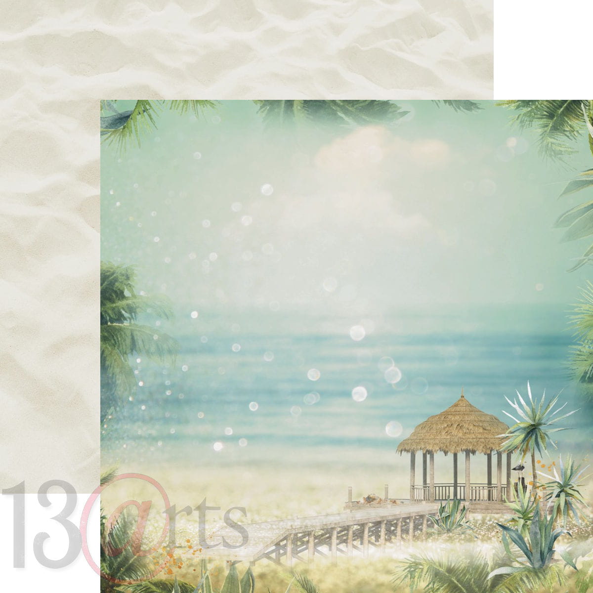 13Arts - Travel Journal - 12x12 Paper Set
