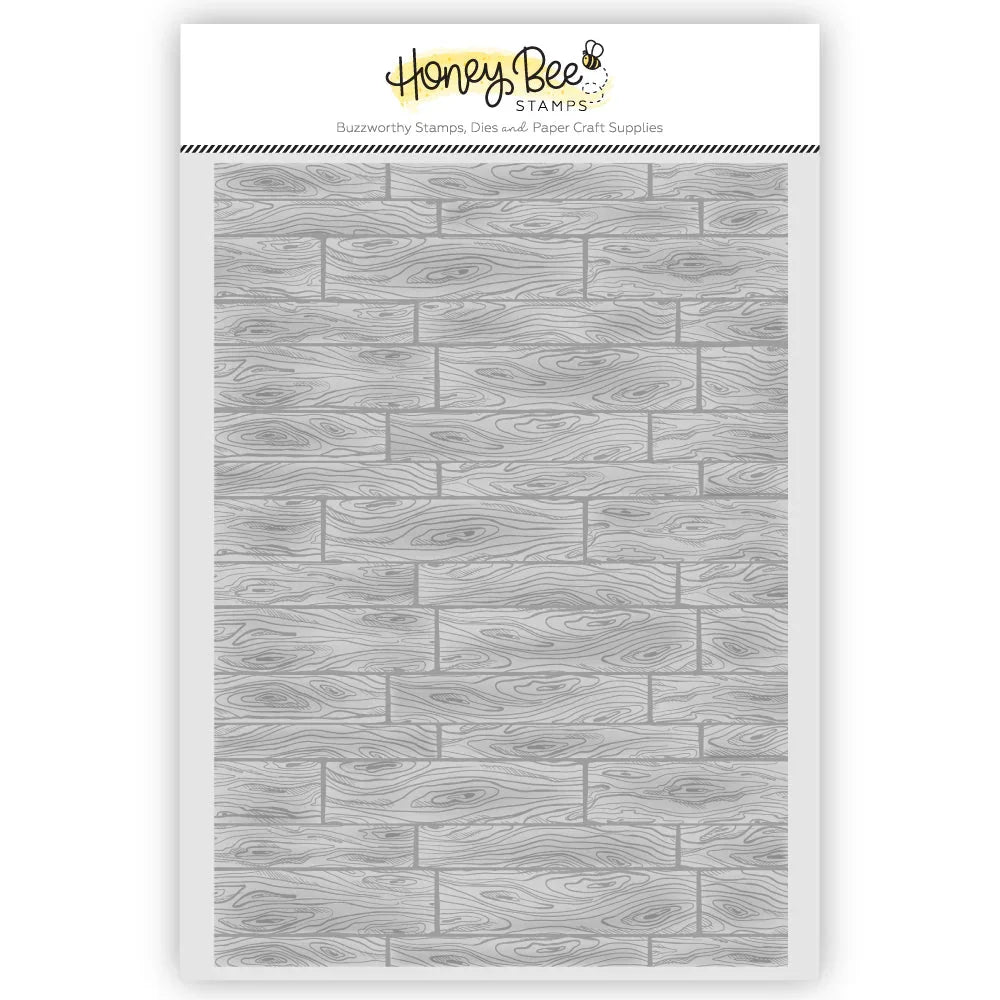 Honey Bee - 3D Embossing Folder - Wood Planks