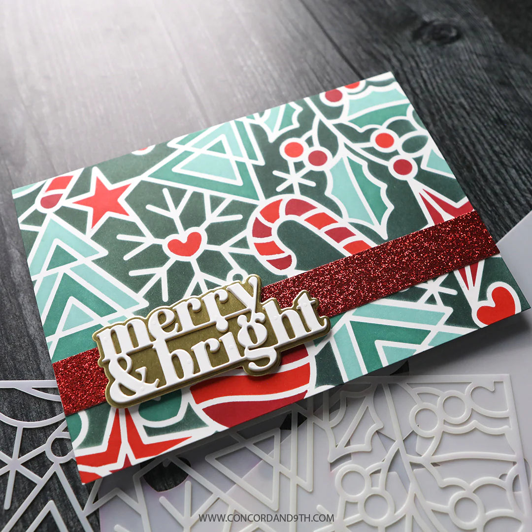 Concord & 9th - Holiday Icons Stencil Set by Kristina Werner