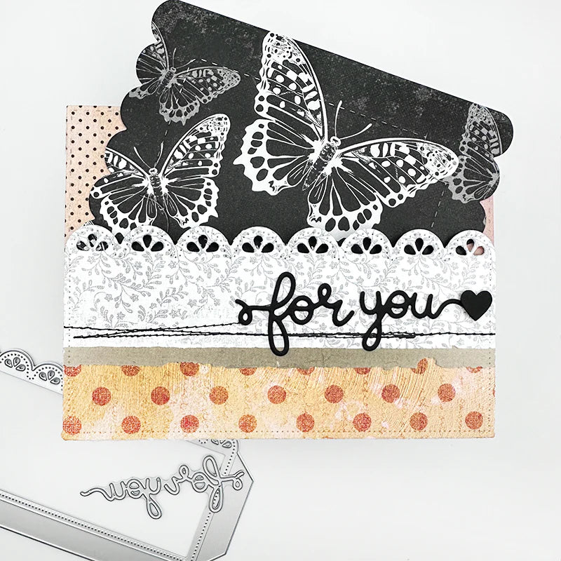 Emily Moore Designs - For You Word Die Set