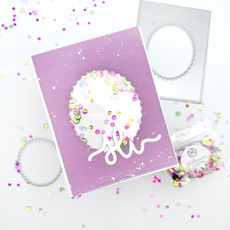 Emily Moore Designs - Shaker Frame Die - The Doily Die Set