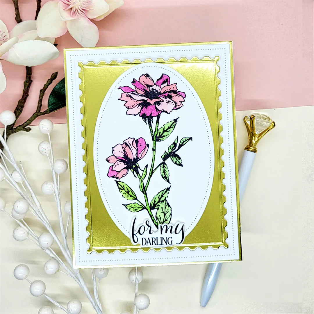 LDRS - Victorian Petals - Layering Stencil Set