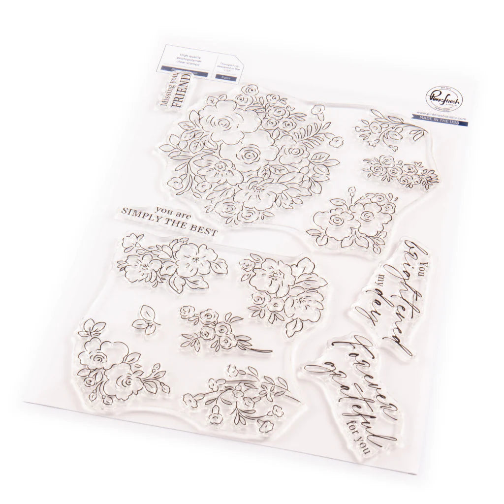Pinkfresh - Blooming Grace - Stamp Set