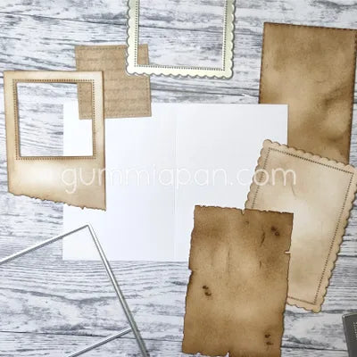 Gummiapan - Small Card Die Set