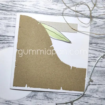 Gummiapan - Old Wavy Background Die