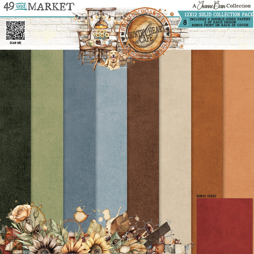 49 & Market - Country Heart Cafe - Solids Collection Pack