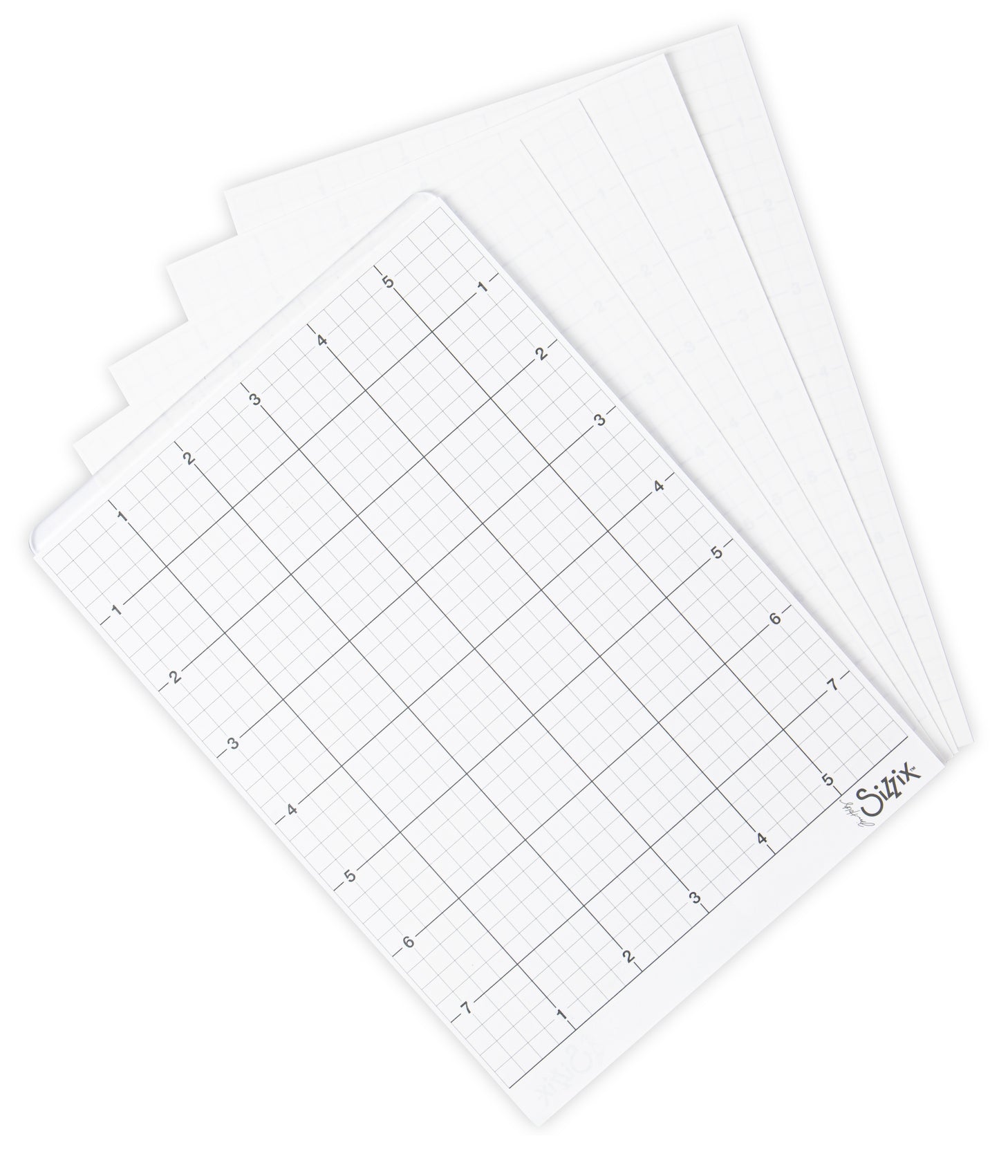 Sizzix - Sticky Grid Sheets - 5/pk