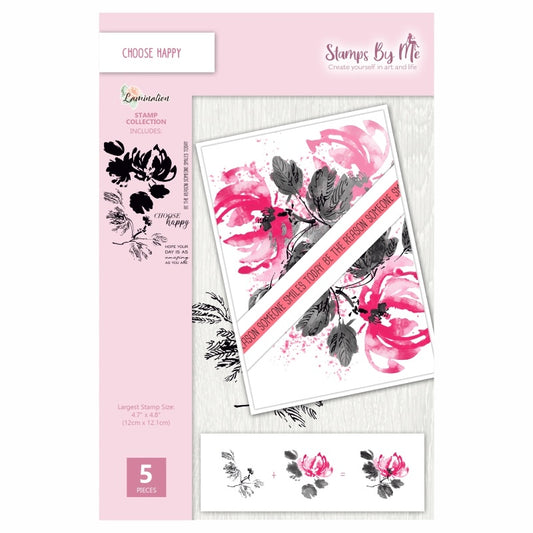 Stamps By Me - Choose Happy Stamp Set