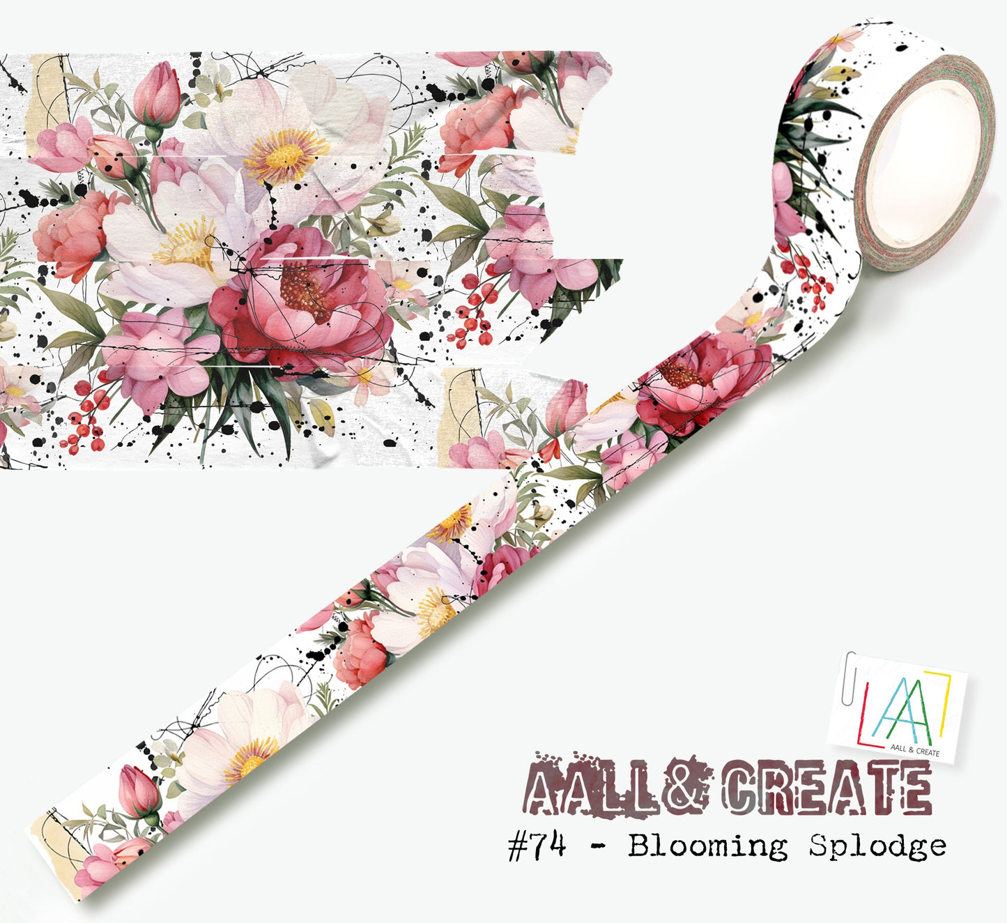AALL & Create - Layering Washi Tape - Blooming Splodge