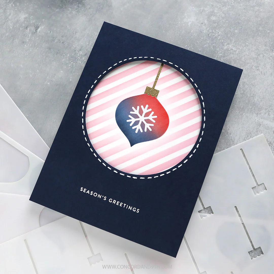 Concord & 9th - Simple Christmas Stencil Set by Kristina Werner