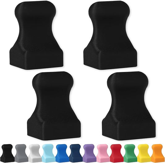 Glassboard Studio - Mini Pawn Magnet - Black - SINGLE
