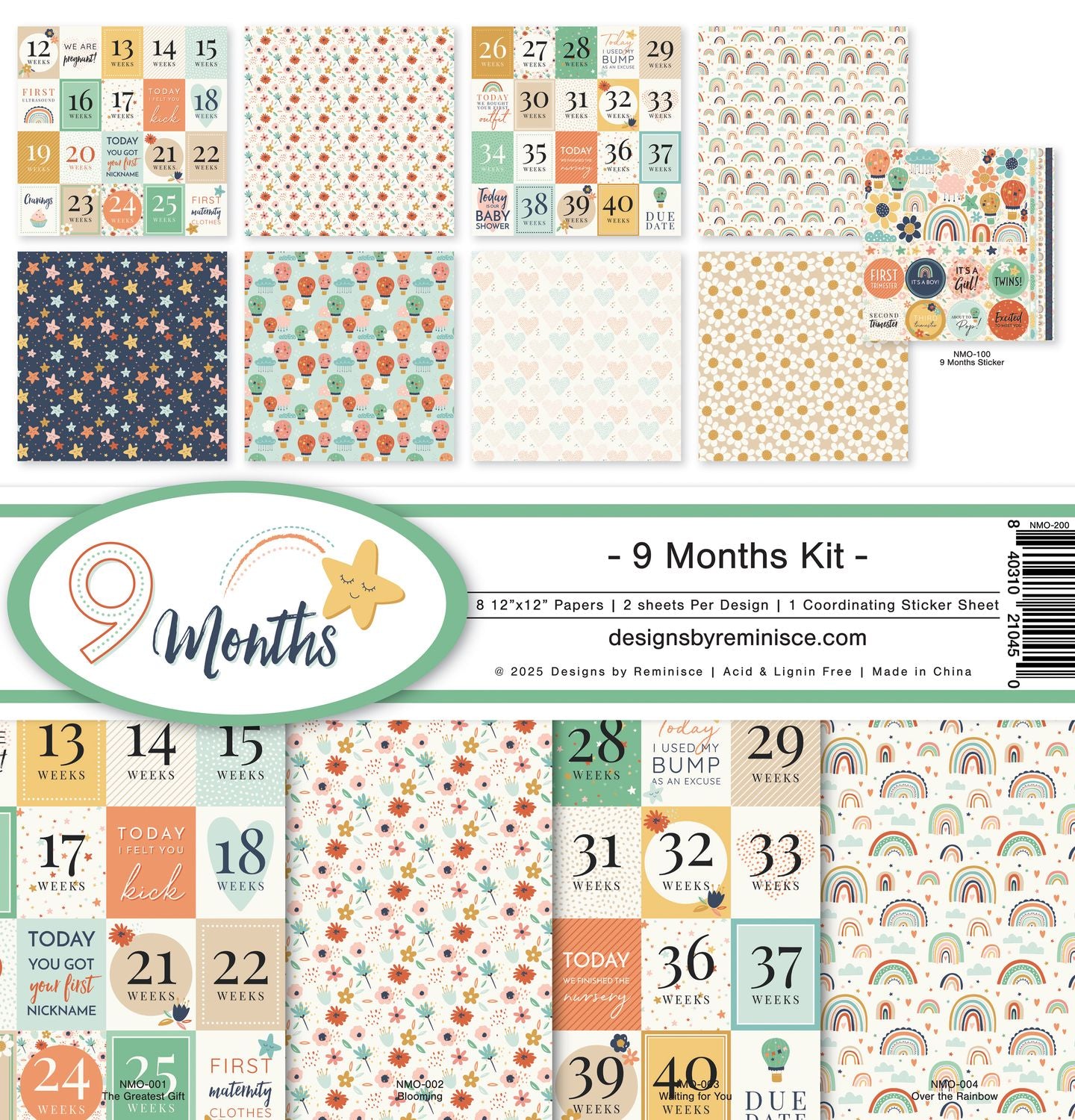 Reminisce - 9 Months - Collection Kit