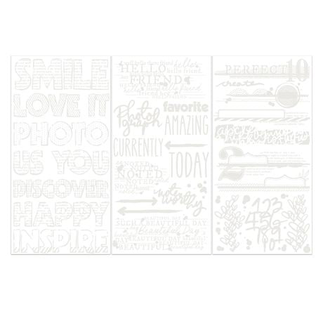 49 and Market - Irresistible Rub-On Transfers - Artful Words by Vicki Boutin