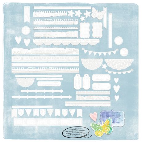 49 and Market - Irresistible Die-Cut - Borders by Vicki Boutin