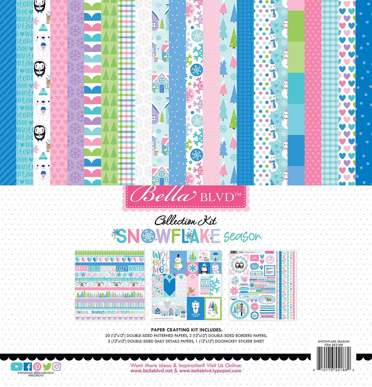 Bella Blvd - Snowflake Season - Collection Kit