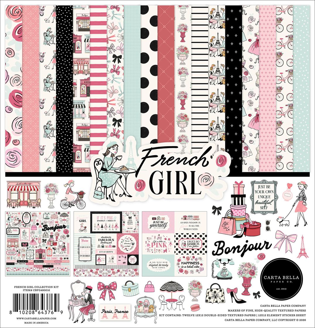 Carta Bella - French Girl - Collection Kit