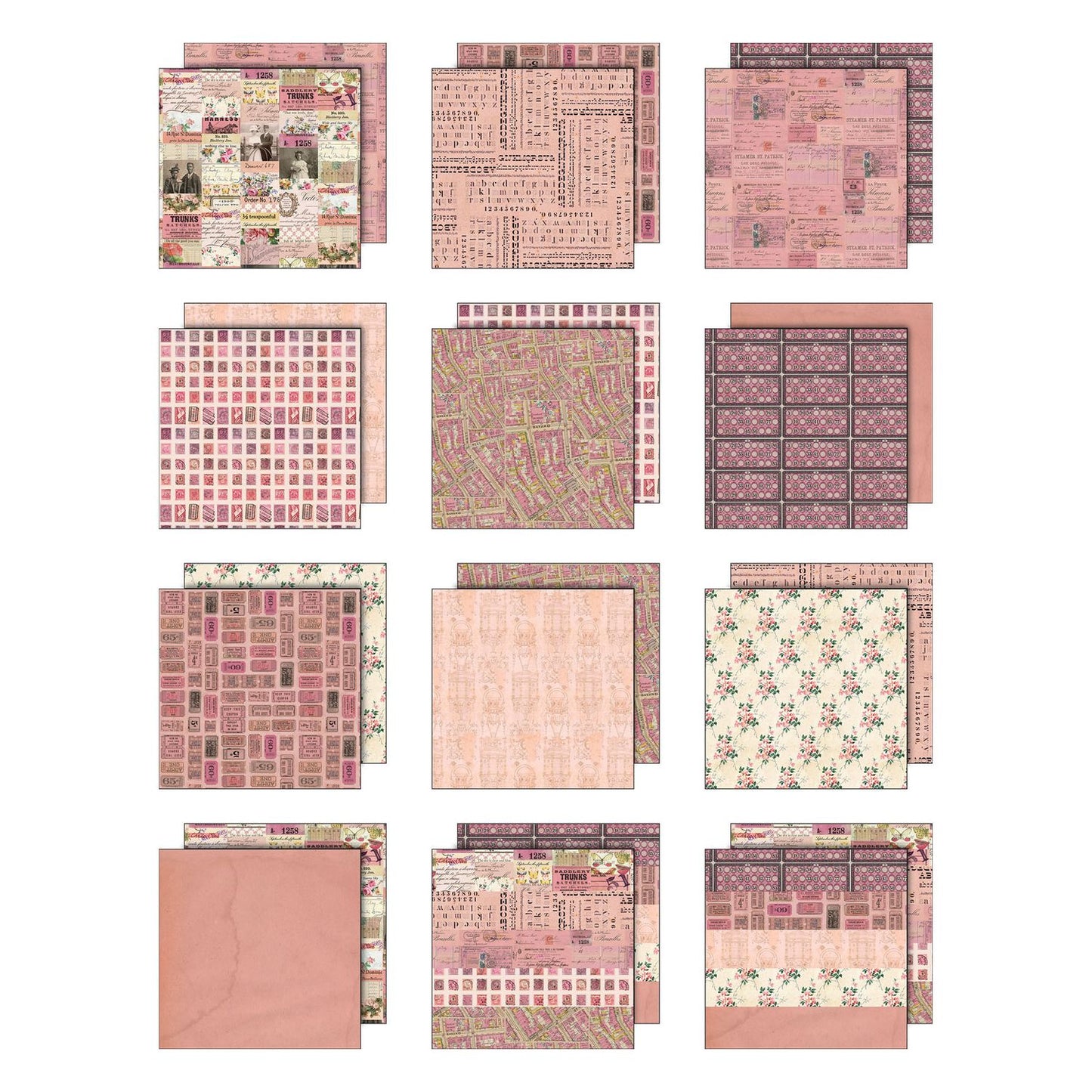 Idea-ology - Palette Collection: Pink - 8x8 Paper Pad