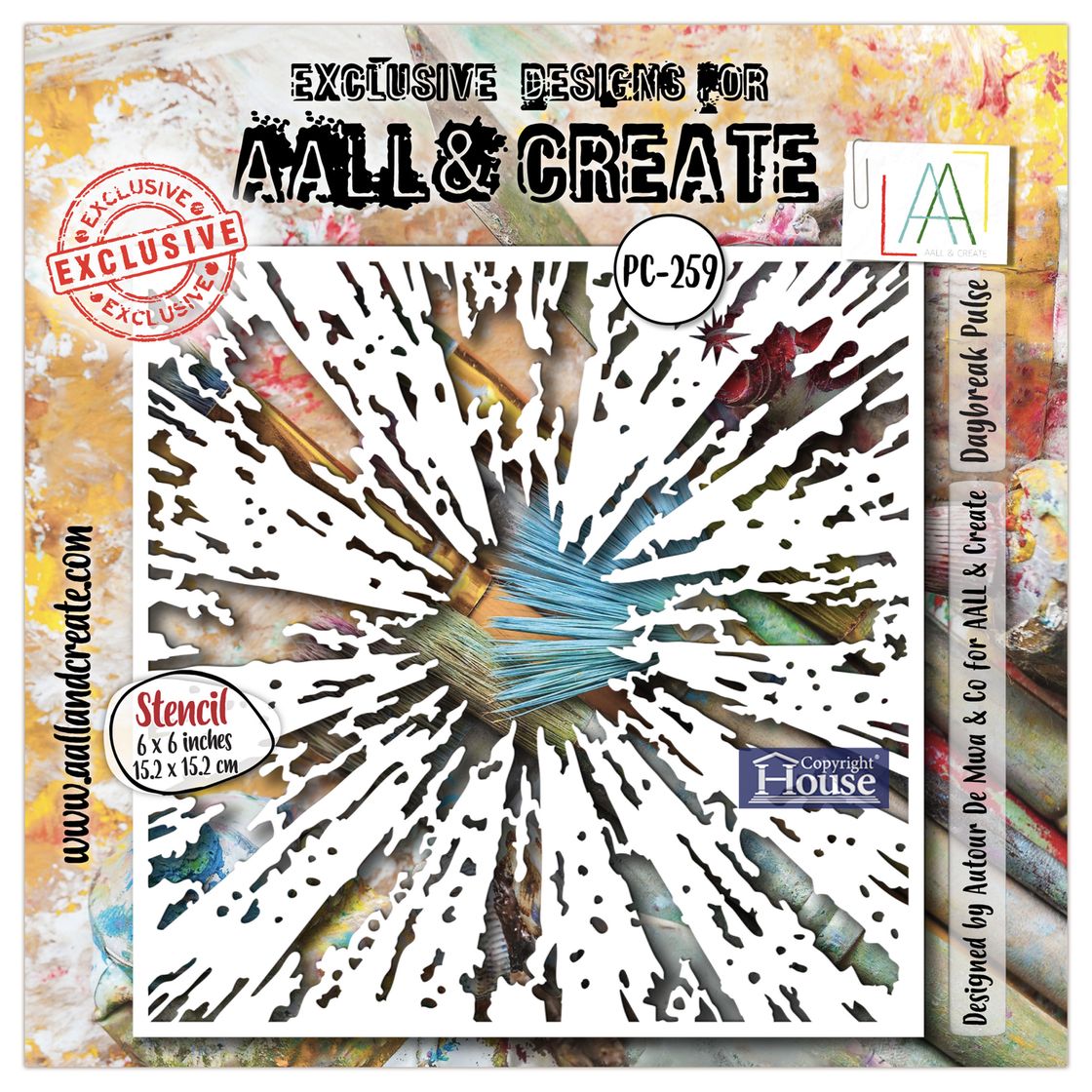 AALL & Create - Daybreak Pulse Stencil