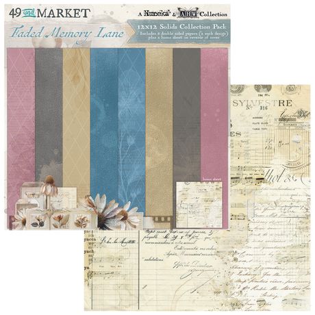 49 and Market - Faded Memory Lane - Solids Collection Pack