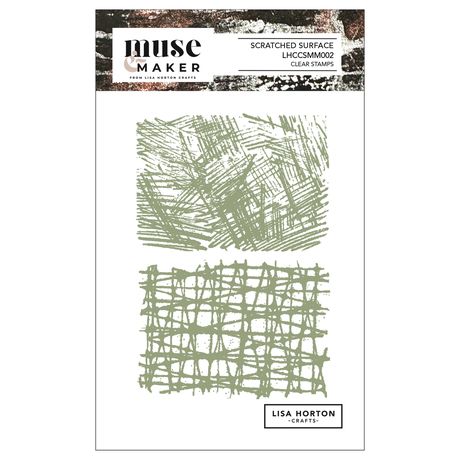 Lisa Horton - Muse & Maker - Scratched Surface Stamp Set