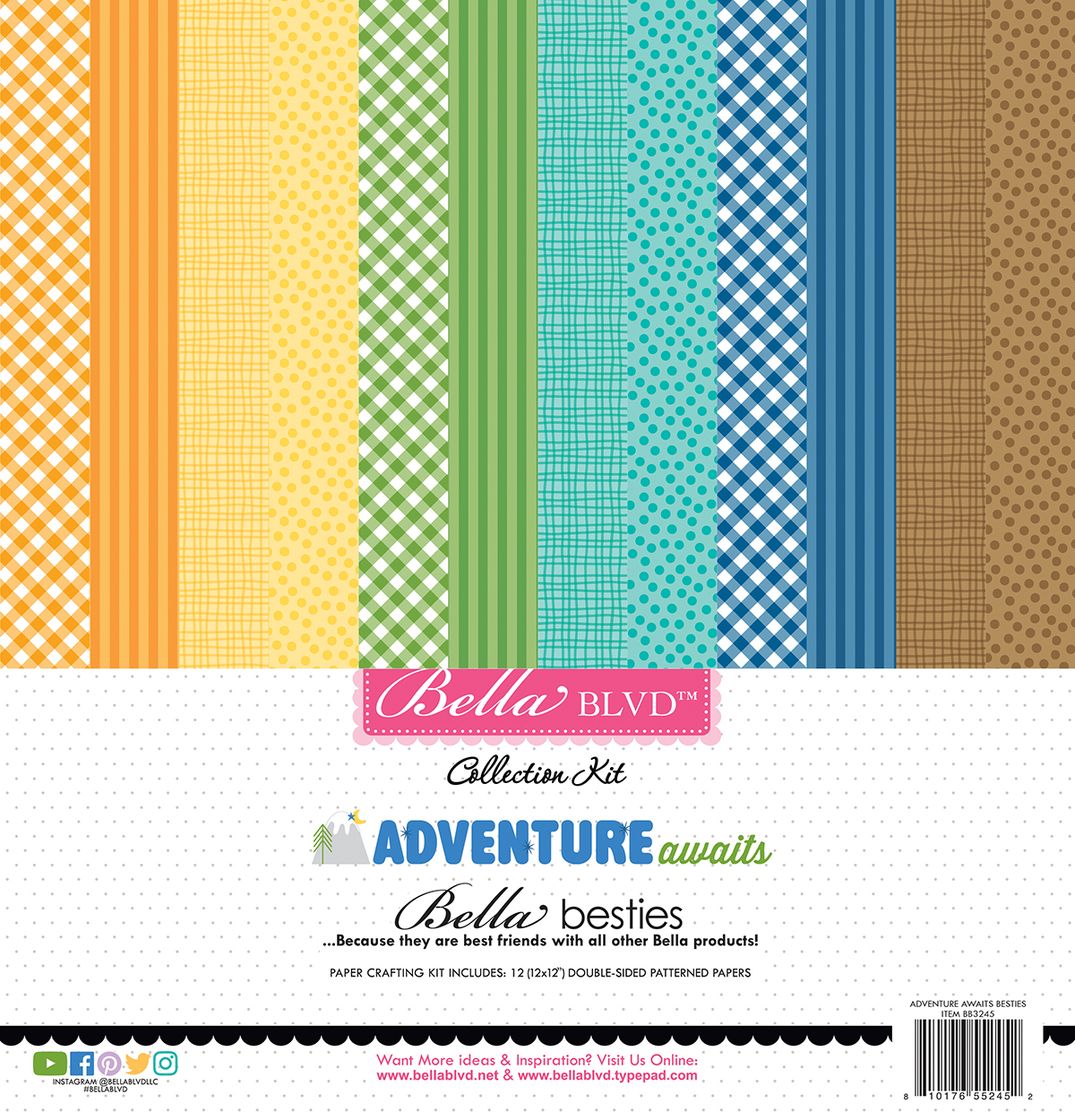 Bella Blvd - Adventure Awaits - Bella Besties Paper Pack