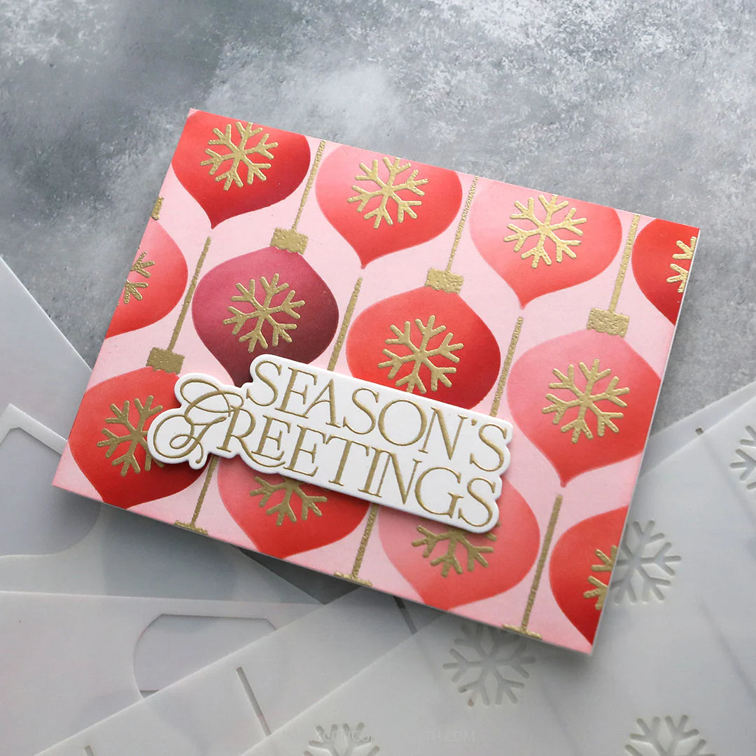Concord & 9th - Ornaments Stencil Pack by Kristina Werner