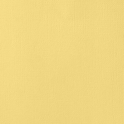 American Crafts - Banana Textured Cardstock