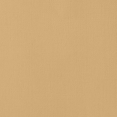 American Crafts - Smooth Cardstock - Dark Kraft