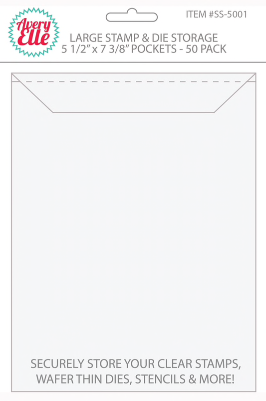 Avery Elle - Large Stamp & Die Storage Pockets