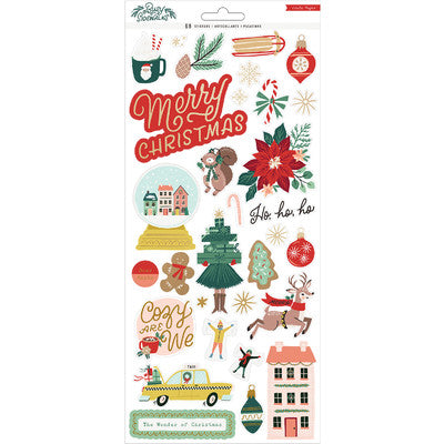 Crate Paper - Busy Sidewalks - Cardstock Stickers