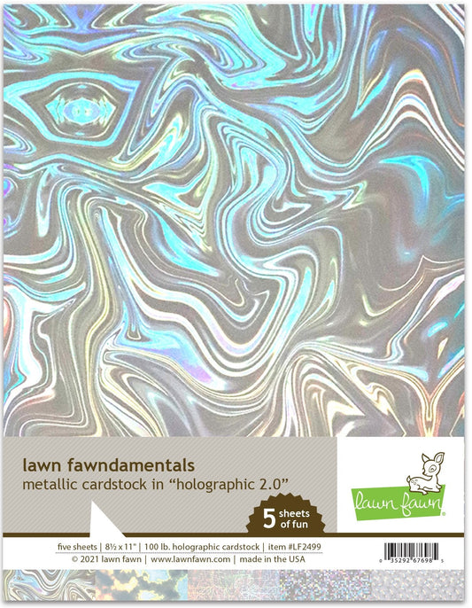 Lawn Fawn - Metallic Holographic 2.0 Cardstock
