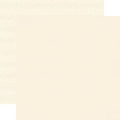 Simple Stories - Color Vibe Basics - Cream Cardstock