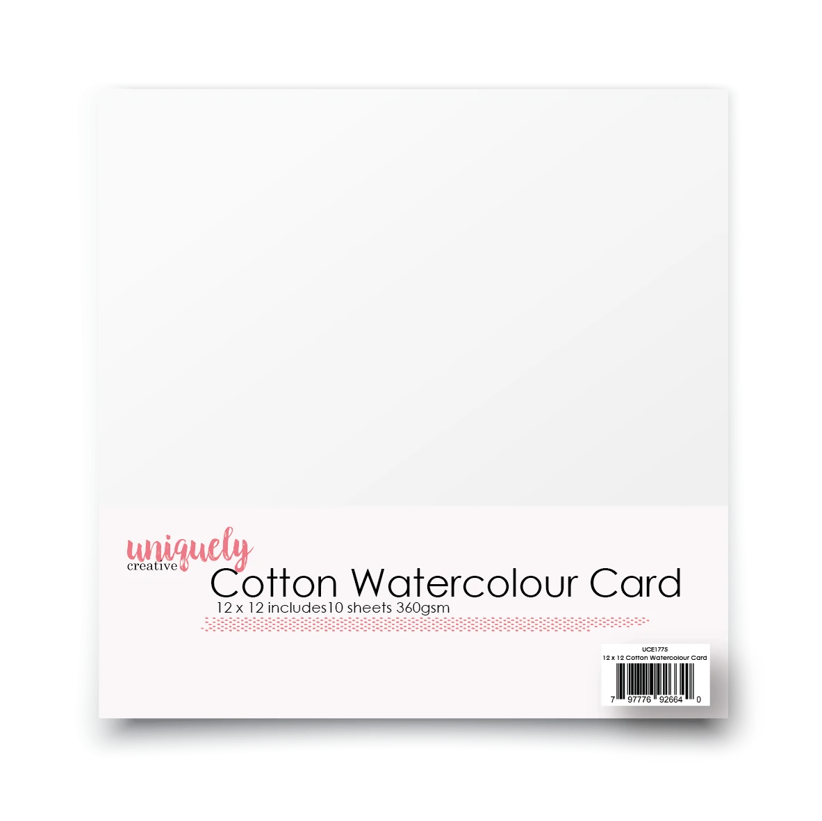 Uniquely Creative - Cotton Watercolour Cardstock - 12x12