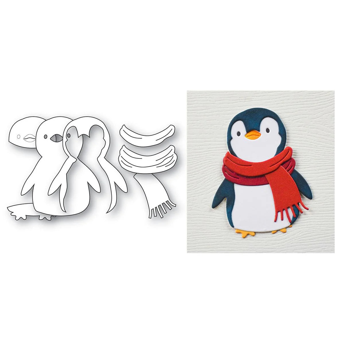 Memory Box - Cheerful Penguin Die Set