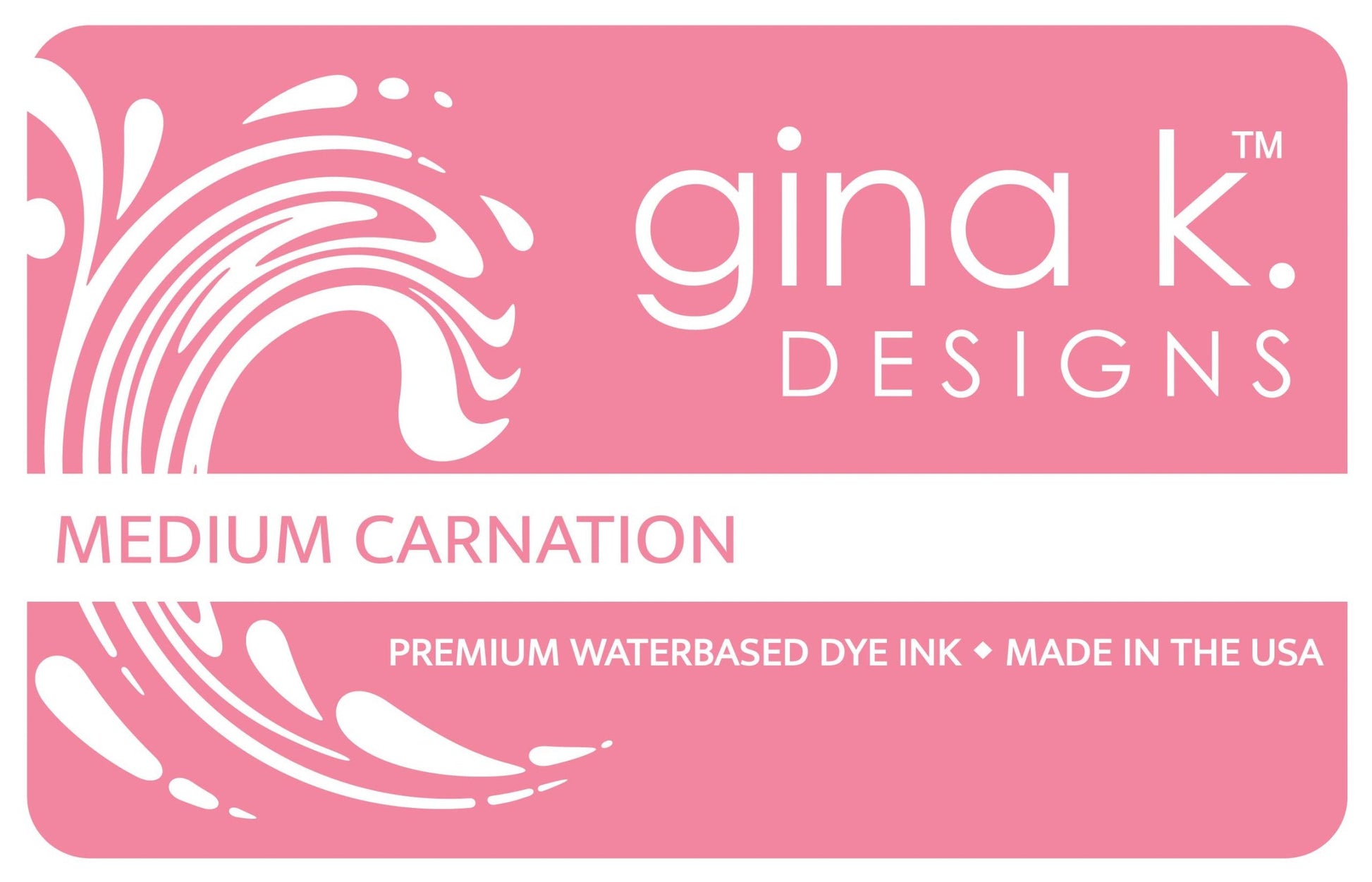 Gina K. - Layering Ink Pad - Carnation - Medium