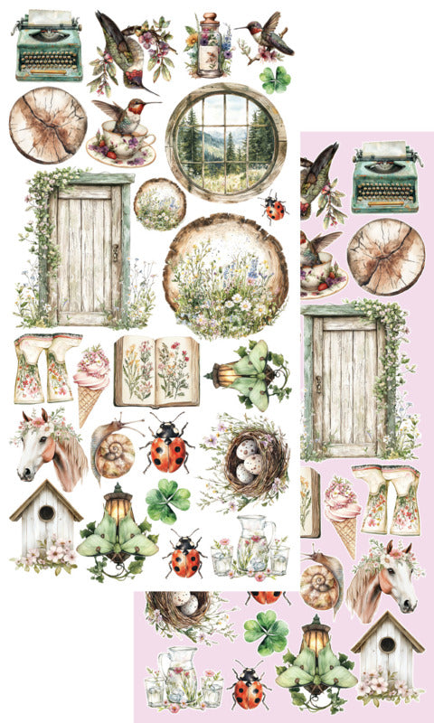 Alchemy of Art - Memory of Spring - Extras Paper Set