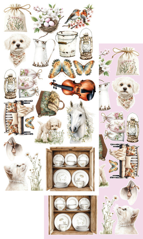 Alchemy of Art - Memory of Spring - Extras Paper Set