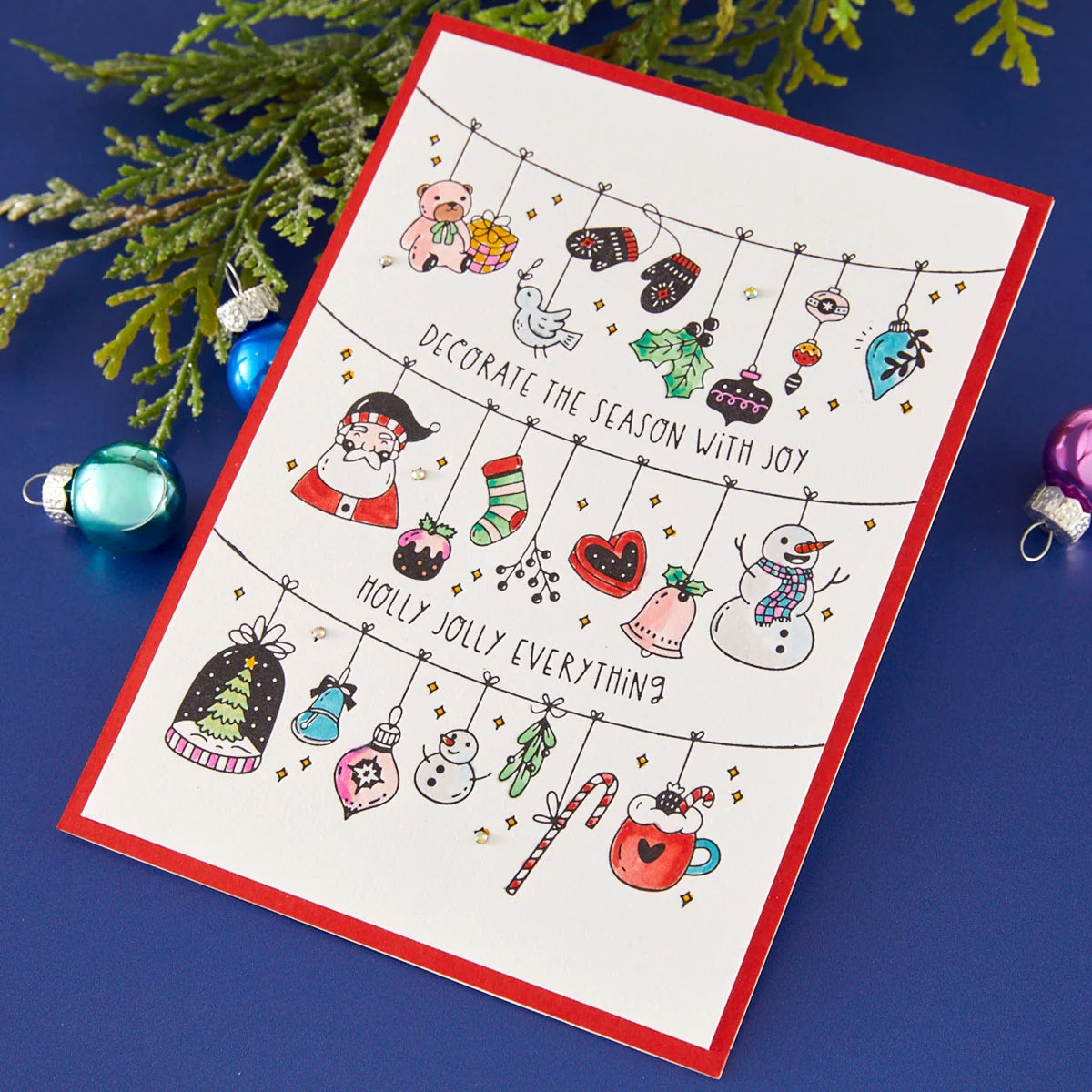 Spellbinders - Decorate the Season Registration Press + Foil Plate
