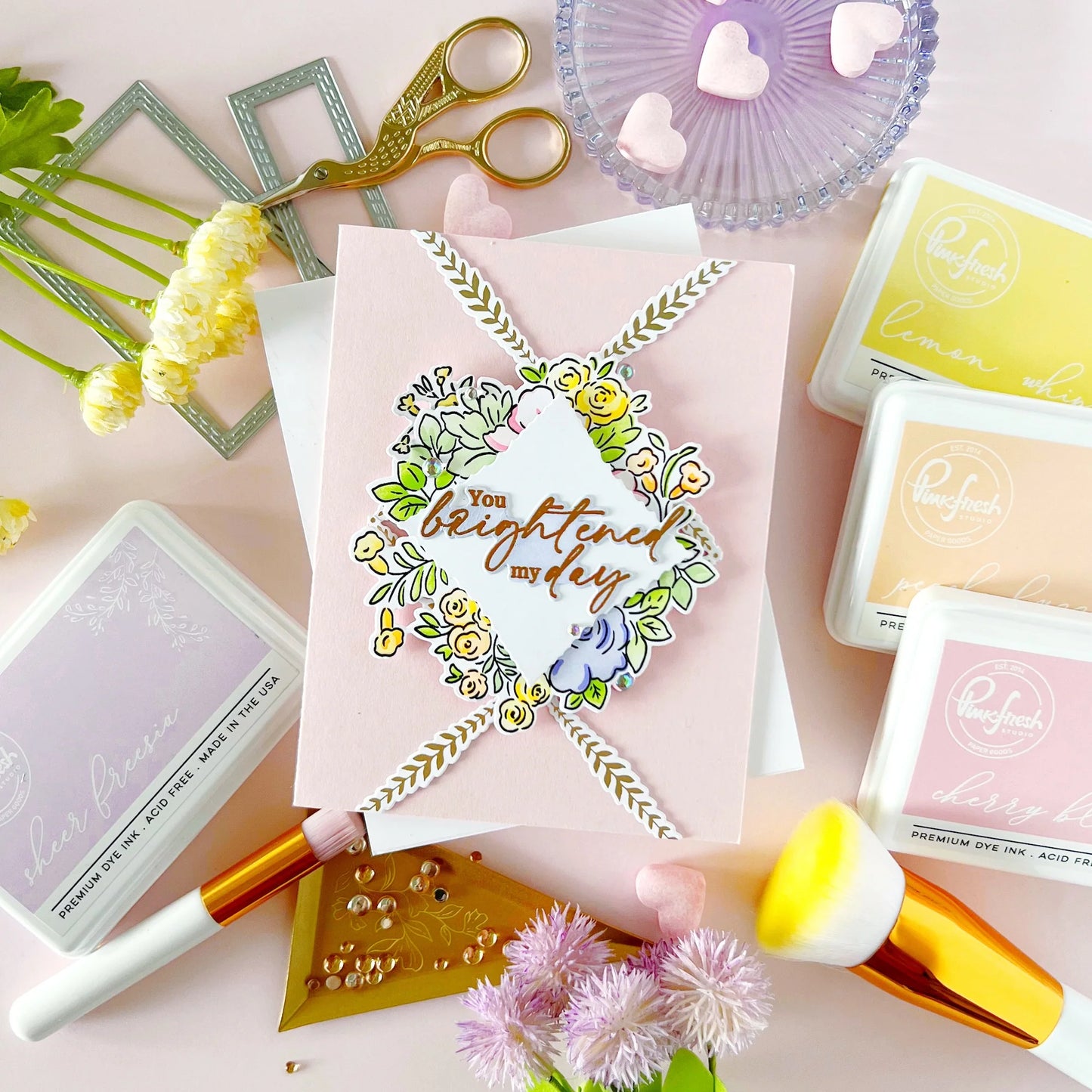 Pinkfresh - Blooming Grace - Stamp Set