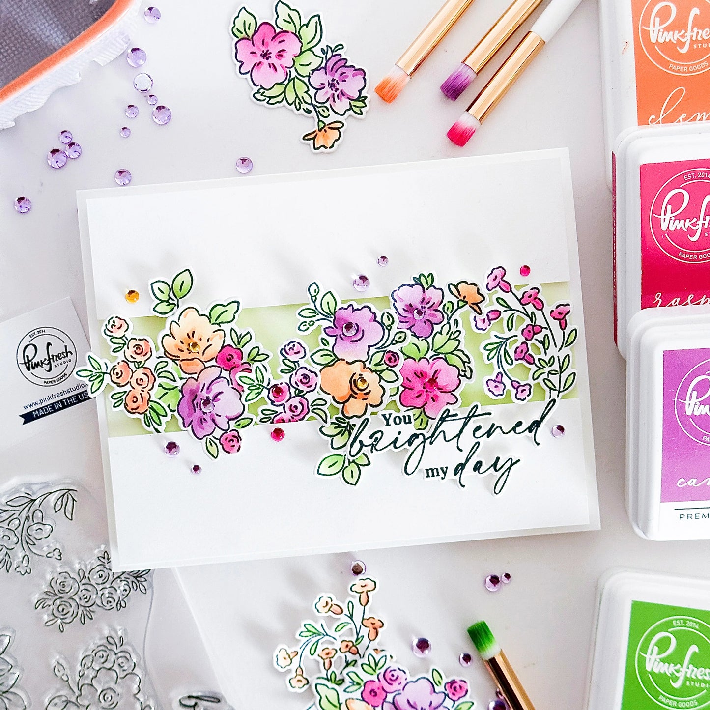 Pinkfresh - Blooming Grace - Stamp Set