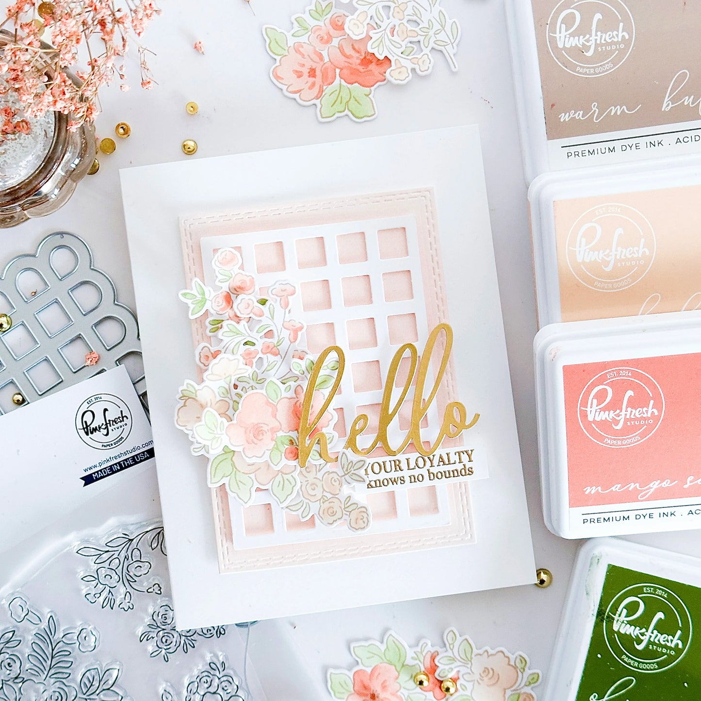 Pinkfresh - Blooming Grace - Die Set
