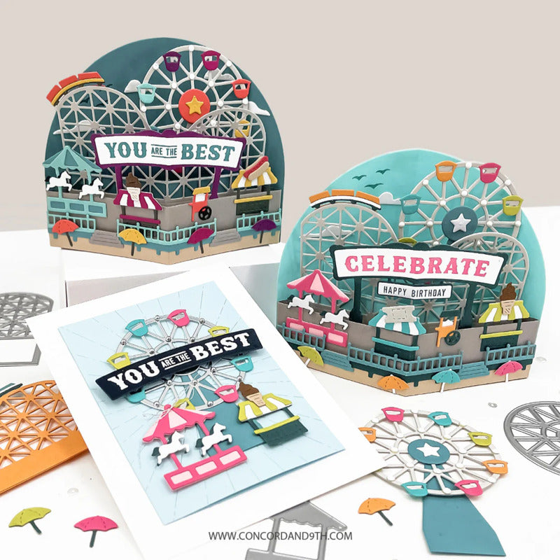 Concord & 9th - Boardwalk Stacks Stamp & Die Bundle