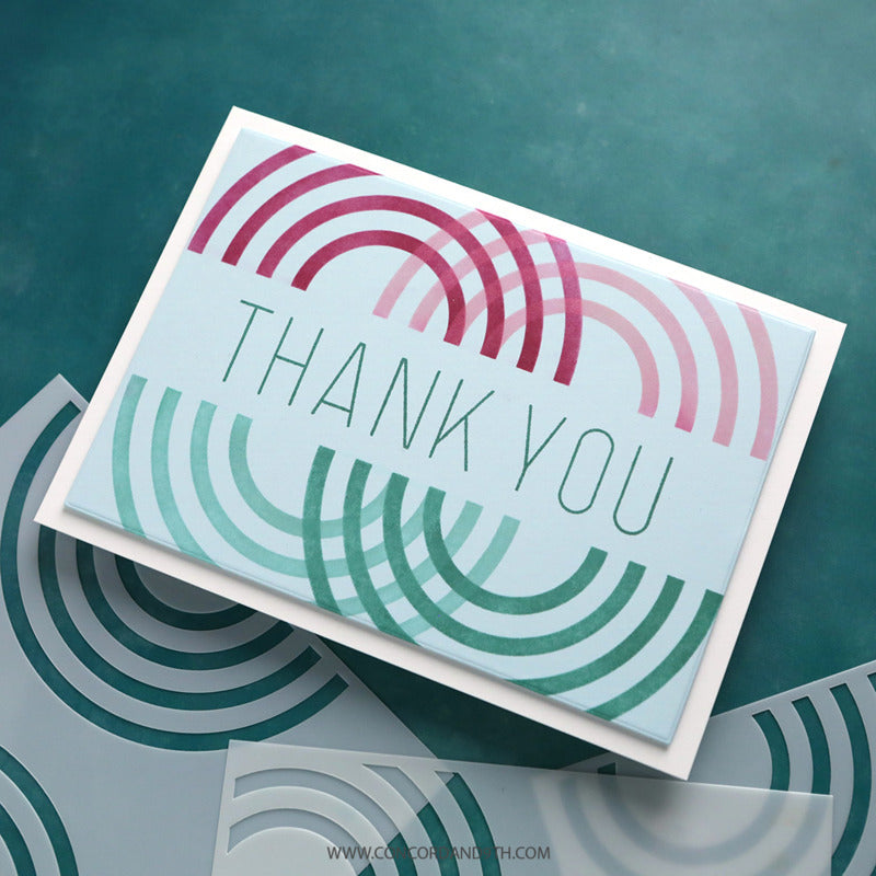 Concord & 9th - Thank You Words Stamp Set by Kristina Werner