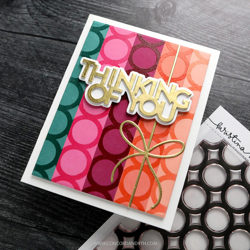 Concord & 9th - Bold Background Stamp Set