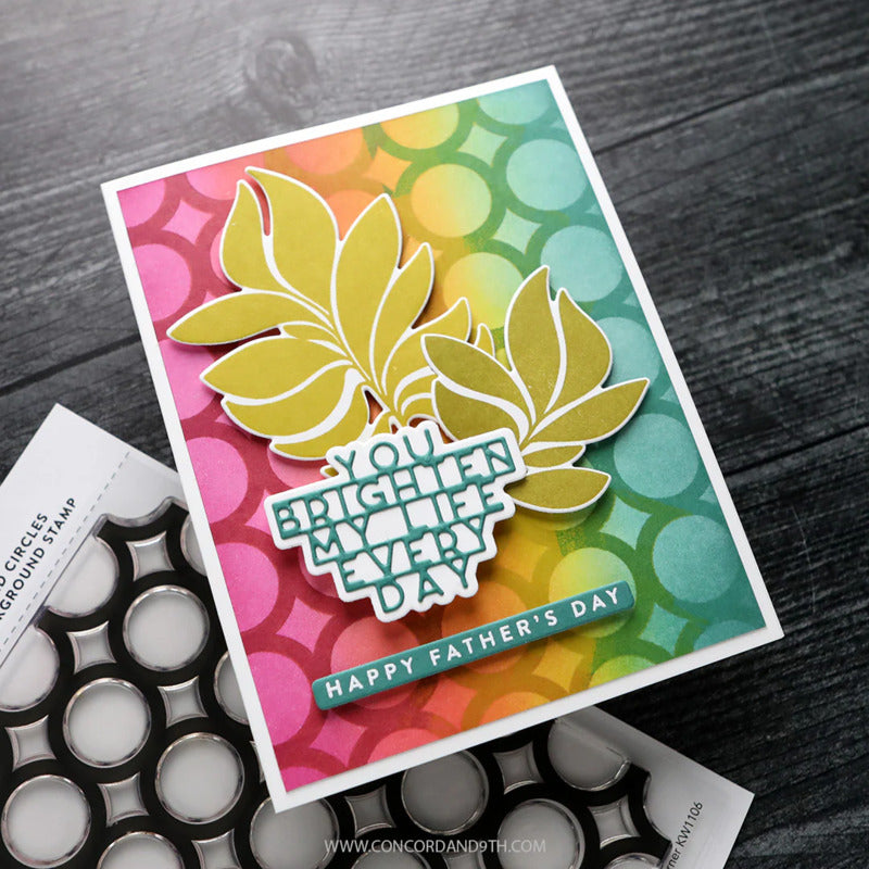 Concord & 9th - Bold Background Stamp Set