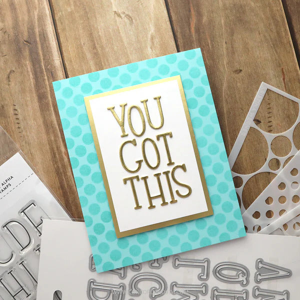 Concord & 9th - Dots on Dots Stencil Pack by Kristina Werner