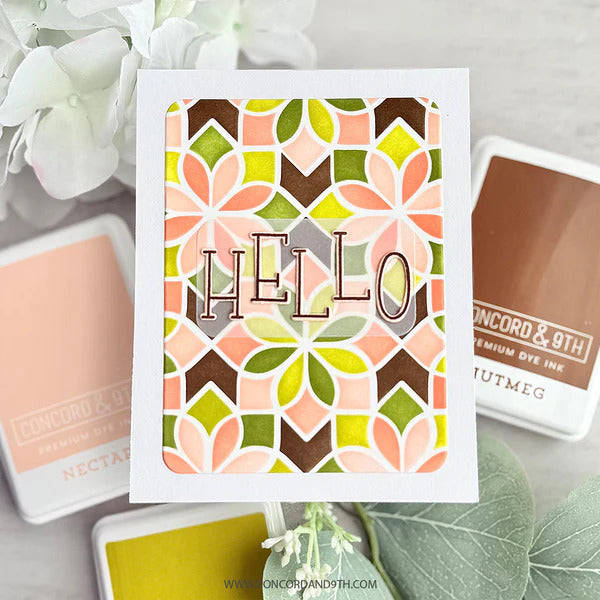 Concord & 9th - Lucky Alpha Stamp Set by Kristina Werner