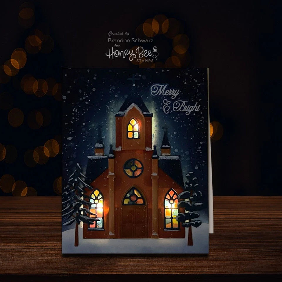 Honey Bee - Lovely Layers: Cathedral Die Set