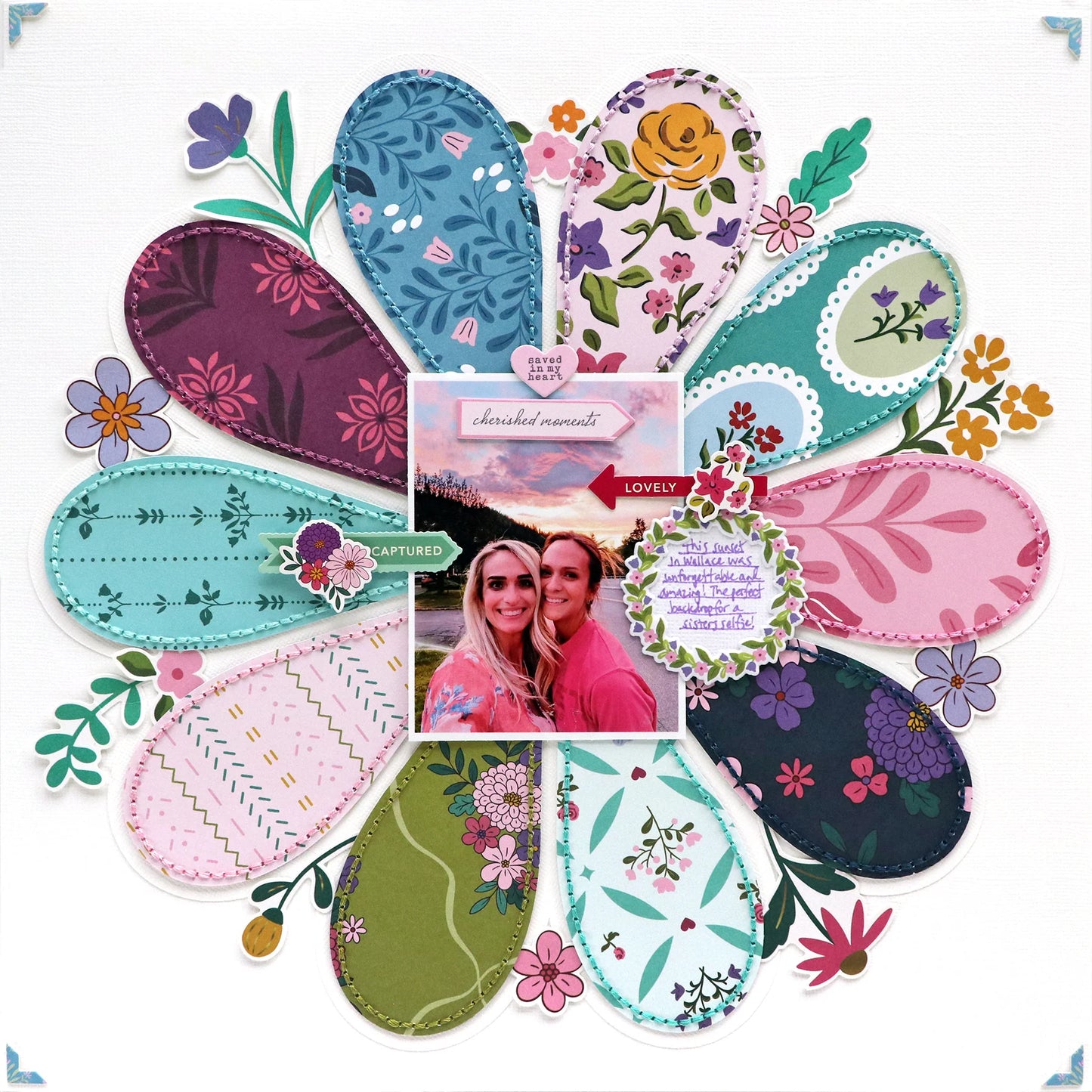 Pinkfresh - Lovely Lane - Puffy Stickers