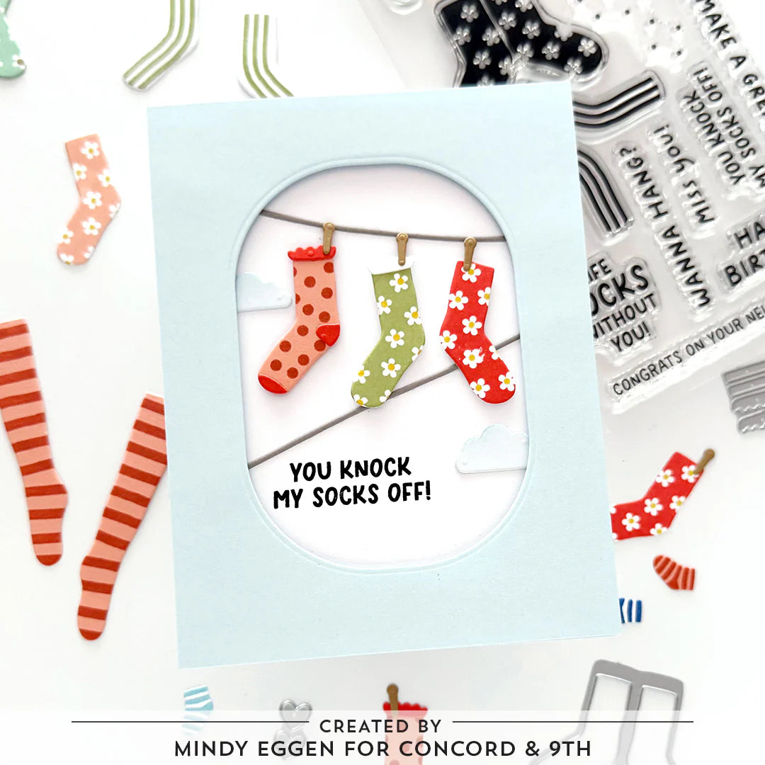 Concord & 9th - Cozy Toes Stamp & Die Bundle
